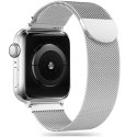 TECH-PROTECT MILANESEBAND APPLE WATCH 8 / 9 / 10 / 11 / 12 / SE (40 / 41 / 42 MM) SILVER
