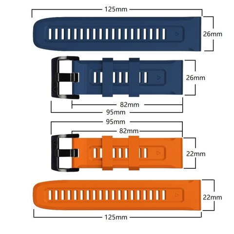 TECH-PROTECT ICONBAND GARMIN FENIX 5X / 5X PLUS / 6X / 6X PRO / 7X / 8 / 8 PRO / 9 / 9 PRO (51 MM) ARMY GREEN