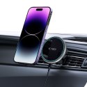 TECH-PROTECT A2 MAGNETIC MAGSAFE VENT CAR MOUNT WIRELESS CHARGER 15W BLACK