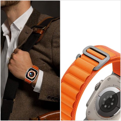 TECH-PROTECT NYLON PRO APPLE WATCH 8 / 9 / 10 / 11 / SE / ULTRA (44 / 45 / 46 / 49 MM) ORANGE