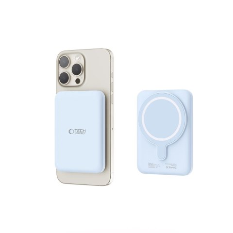 TECH-PROTECT PB10 LIFEMAG MAGSAFE POWER BANK 5000MAH BLUE