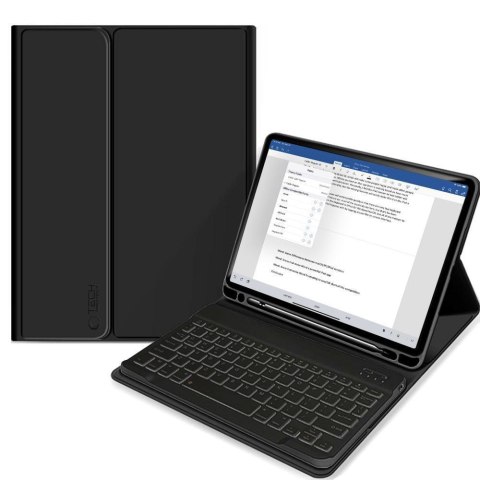 TECH-PROTECT SC PEN + KEYBOARD IPAD 10.9" 10 / 2022 / 11" 11 / 2025 BLACK