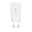 TECH-PROTECT C65W 3-PORT NETWORK CHARGER PD 65W / QC3.0 WHITE