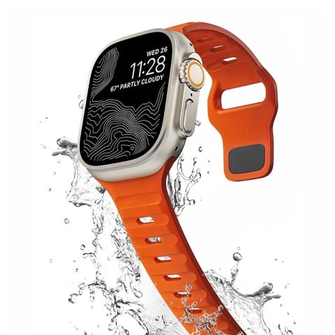 TECH-PROTECT ICONBAND LINE APPLE WATCH 8 / 9 / 10 / 11 / 12 / SE / ULTRA (44 / 45 / 46 / 49 MM) BLACK