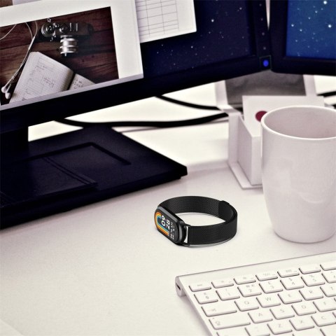 TECH-PROTECT MILANESEBAND XIAOMI SMART BAND 8 / 9 / 10 / NFC BLACK