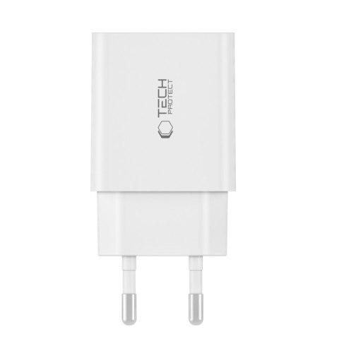 TECH-PROTECT NC30W 2-PORT NETWORK CHARGER PD 30W / QC3.0 BLACK