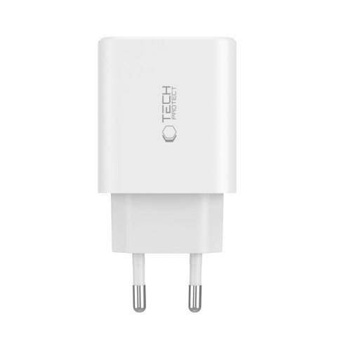 TECH-PROTECT NC30W 3-PORT NETWORK CHARGER PD 30W / QC3.0 WHITE