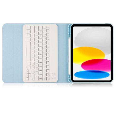 TECH-PROTECT SC PEN + KEYBOARD IPAD 10.9" 10 / 2022 / 11" 11 / 2025 SKY BLUE