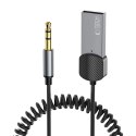 TECH-PROTECT ULTRABOOST AU01 AUDIO ADAPTER AUX BLUETOOTH 5.0 CABLE GREY