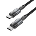 TECH-PROTECT ULTRABOOST TYPE-C CABLE PD 60W / 3A 100CM GREY