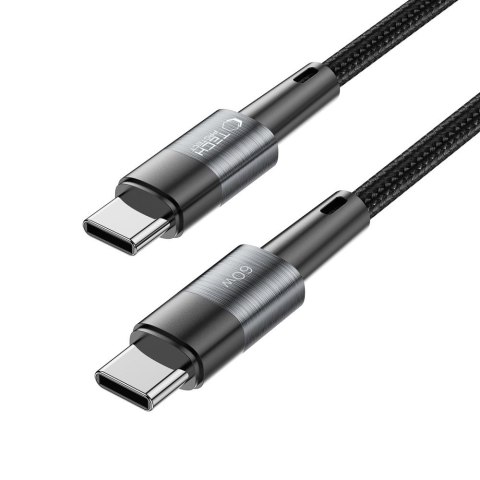 TECH-PROTECT ULTRABOOST TYPE-C CABLE PD 60W / 3A 25CM GREY