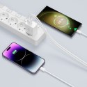 TECH-PROTECT C35W 2-PORT NETWORK CHARGER PD 35W + LIGHTNING CABLE WHITE