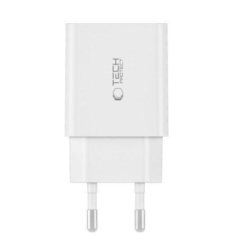 TECH-PROTECT C35W 2-PORT NETWORK CHARGER PD 35W WHITE