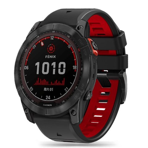 TECH-PROTECT ICONBAND PRO GARMIN FENIX 5X / 5X PLUS / 6X / 6X PRO / 7X / 8 / 8 PRO / 9 / 9 PRO (51 MM) BLACK/RED