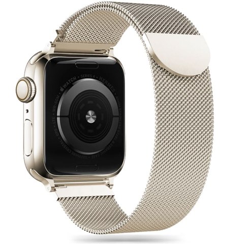 TECH-PROTECT MILANESEBAND APPLE WATCH 8 / 9 / 10 / 11 / 12 / SE / ULTRA (44 / 45 / 46 / 49 MM) STARLIGHT