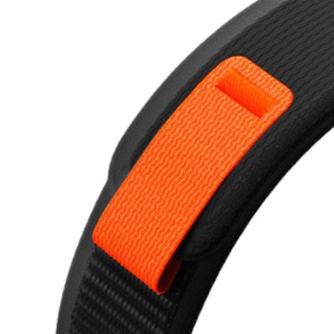 TECH-PROTECT NYLON GARMIN FENIX 5X / 5X PLUS / 6X / 6X PRO / 7X / 8 / 8 PRO / 9 / 9 PRO (51 MM) BLACK/ORANGE