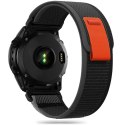 TECH-PROTECT NYLON GARMIN FENIX 5 / 6 / 6 PRO / 7 / 8 / 8 PRO / E / 9 / 9 PRO (47 MM) BLACK/ORANGE