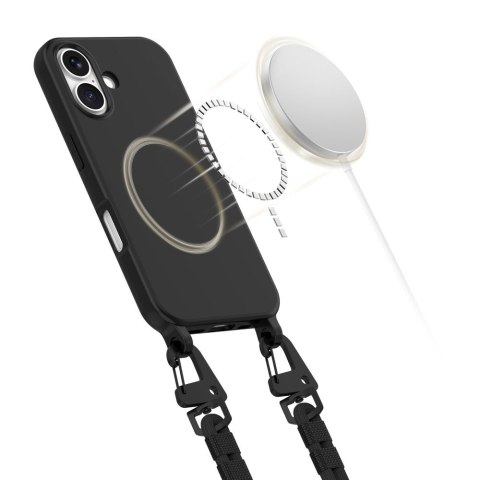 TECH-PROTECT MAGNECKLACE MAGSAFE IPHONE 16 BLACK