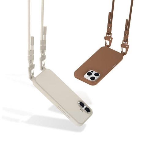 TECH-PROTECT MAGNECKLACE MAGSAFE IPHONE 16 COSMIC LATTE