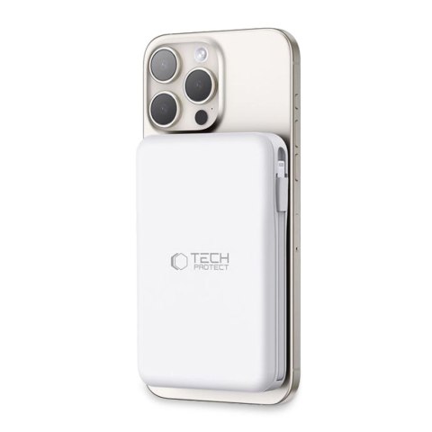 TECH-PROTECT PB31 LIFEMAG MAGSAFE POWER BANK 10000MAH WHITE