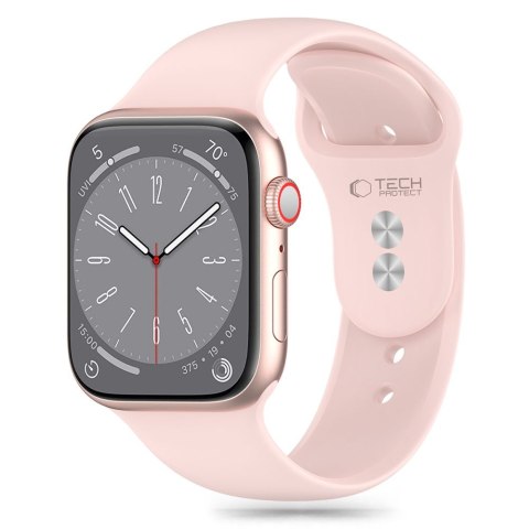 TECH-PROTECT SILICONE APPLE WATCH 8 / 9 / 10 / 11 / 12 / SE (40 / 41 / 42 MM) LIGHT PINK