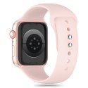TECH-PROTECT SILICONE APPLE WATCH 8 / 9 / 10 / 11 / 12 / SE (40 / 41 / 42 MM) LIGHT PINK