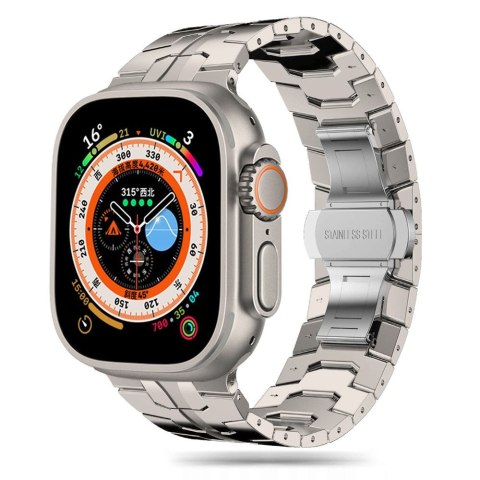 TECH-PROTECT STAINLESS LINE APPLE WATCH 8 / 9 / 10 / 11 / SE / ULTRA (44 / 45 / 46 / 49 MM) TITANIUM