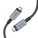 TECH-PROTECT ULTRABOOST MAX USB 4.0 8K 40GBPS TYPE-C CABLE PD 240W 100CM GREY