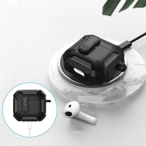 TECH-PROTECT CARBONOX APPLE AIRPODS 4 / 5 BLACK