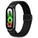 TECH-PROTECT NYLONMAG XIAOMI SMART BAND 8 / 9 / 10 / NFC BLACK