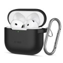 TECH-PROTECT SILICONE HOOK APPLE AIRPODS 4 / 5 BLACK