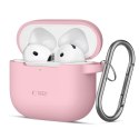 TECH-PROTECT SILICONE HOOK APPLE AIRPODS 4 / 5 DUSTY PINK
