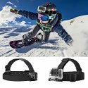 TECH-PROTECT GA100 HEAD MOUNT GOPRO / DJI / INSTA360 BLACK