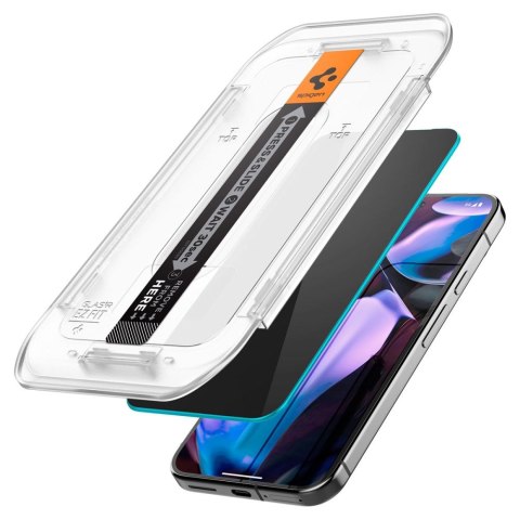 SZKŁO PRYWATYZUJĄCE SPIGEN GLAS.TR "EZ FIT" 2-PACK GOOGLE PIXEL 9 / 9 PRO / 10 / 10 PRO PRIVACY