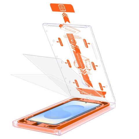 SZKŁO HARTOWANE TECH-PROTECT QUICK SET+ 2-PACK GALAXY S24 / S25 CLEAR