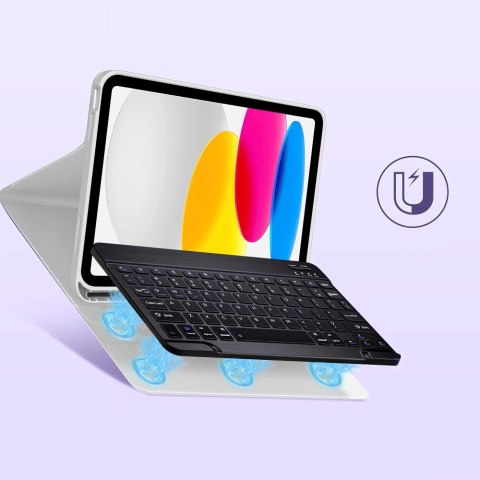 TECH-PROTECT SC PEN + KEYBOARD IPAD 10.9" 10 / 2022 / 11" 11 / 2025 GREY