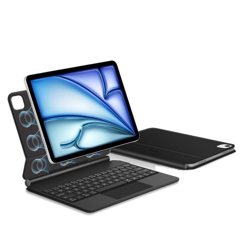 TECH-PROTECT SMARTCASE MAGNETIC + KEYBOARD IPAD AIR 10.9" 4 / 5 / 2020-2022 / 11" 6 / 7 / 8 / 2024-2026 BLACK