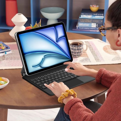 TECH-PROTECT SMARTCASE MAGNETIC + KEYBOARD IPAD AIR 10.9" 4 / 5 / 2020-2022 / 11" 6 / 7 / 8 / 2024-2026 BLACK