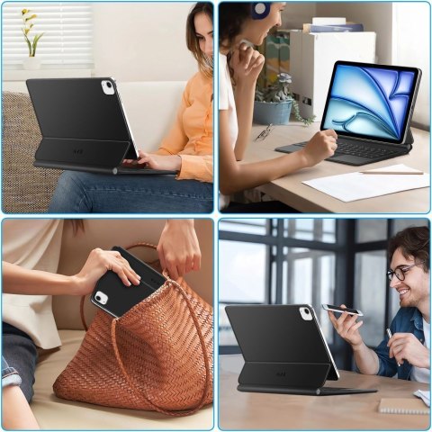 TECH-PROTECT SMARTCASE MAGNETIC + KEYBOARD IPAD AIR 10.9" 4 / 5 / 2020-2022 / 11" 6 / 7 / 8 / 2024-2026 BLACK