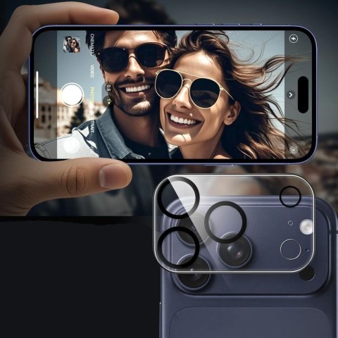 OSŁONA APARATU TECH-PROTECT CAM FIT+ IPHONE 17 PRO CLEAR
