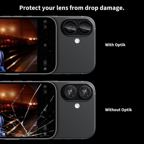 OSŁONA APARATU TECH-PROTECT CAMRING FIT+ IPHONE 16 / 16 PLUS / 17 BLACK