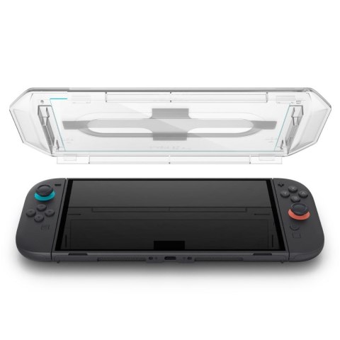 SZKŁO HARTOWANE SPIGEN GLAS.TR "EZ FIT" 2-PACK NINTENDO SWITCH 2 CLEAR