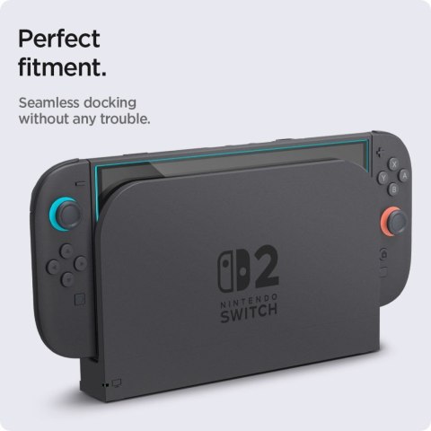 SZKŁO HARTOWANE SPIGEN GLAS.TR "EZ FIT" 2-PACK NINTENDO SWITCH 2 CLEAR