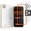 SZKŁO HARTOWANE TECH-PROTECT EASY SET+ 3-PACK IPHONE 16 PRO / 17 PRO CLEAR