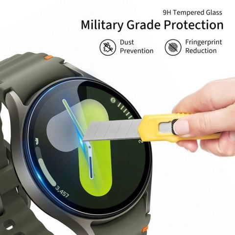 SZKŁO HARTOWANE TECH-PROTECT GLASS FIT+ 2-PACK XIAOMI WATCH S4 (47 MM) CLEAR