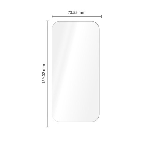 SZKŁO HARTOWANE TECH-PROTECT GLASS FIT+ 2-PACK IPHONE 16 PRO MAX / 17 PRO MAX / 18 PRO MAX CLEAR