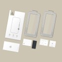 SZKŁO HARTOWANE TECH-PROTECT QUICK SET+ 2-PACK IPHONE 17 BLACK