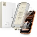 SZKŁO HARTOWANE TECH-PROTECT QUICK SET+ 2-PACK IPHONE 17 PRO BLACK