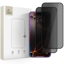 SZKŁO PRYWATYZUJĄCE TECH-PROTECT GLASS SPY+ 2-PACK IPHONE 16 PRO / 17 / 17 PRO PRIVACY