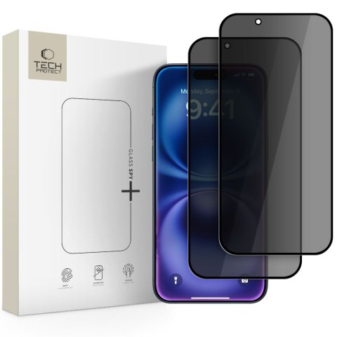 SZKŁO PRYWATYZUJĄCE TECH-PROTECT GLASS SPY+ 2-PACK IPHONE AIR PRIVACY